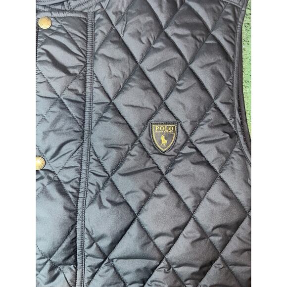 Polo Ralph Lauren Men's Logo Patch Water-Repellent Quilted Vest - LT - Picture 4 of 13